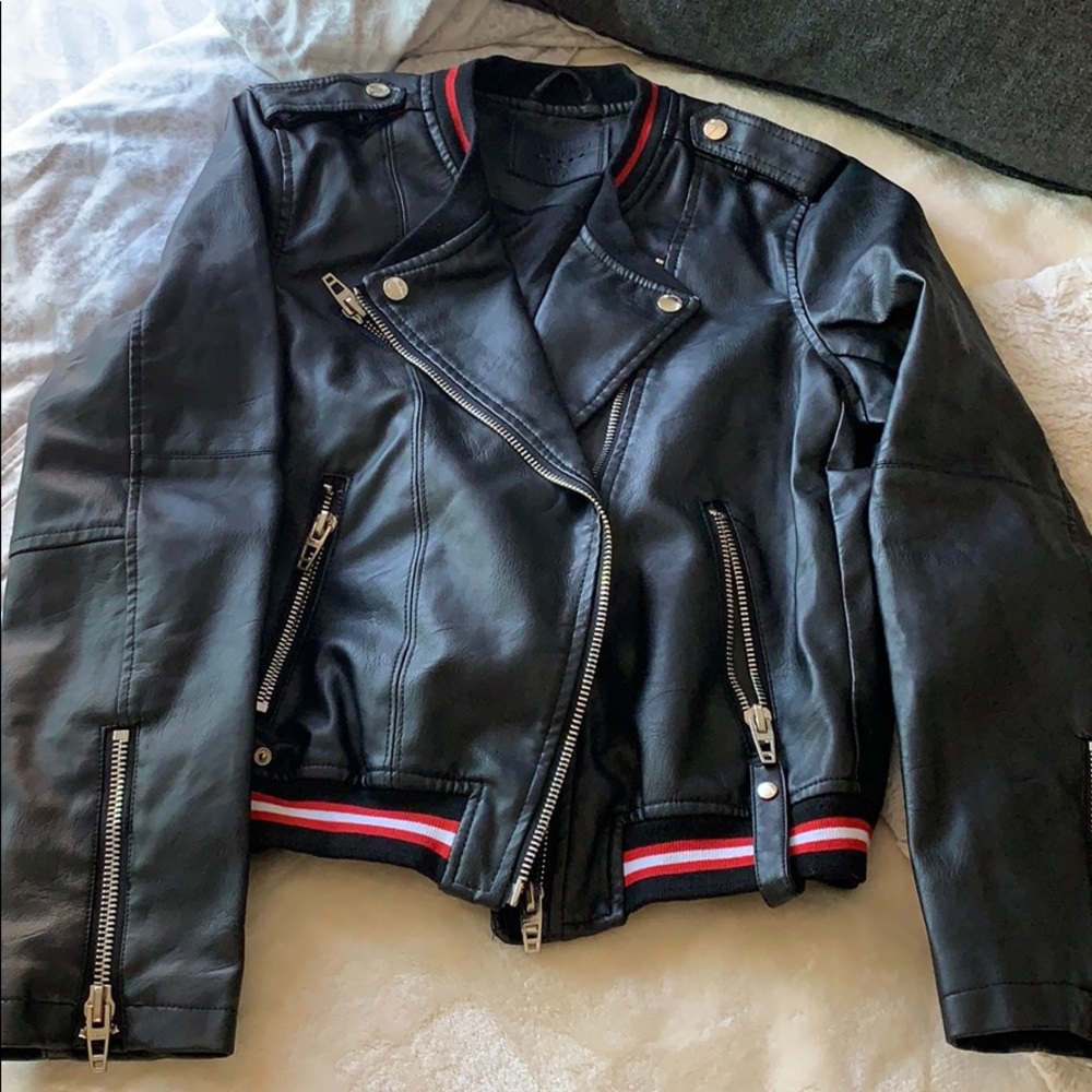 Leather jacket